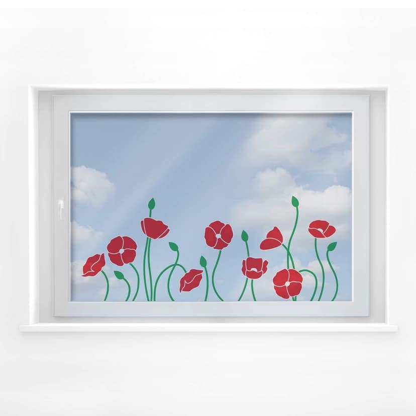 Obraz z okna Poppy Field