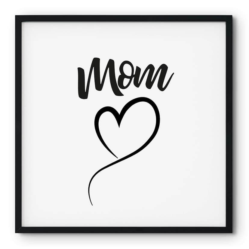 Plakat Mama Serce - Kwadrat