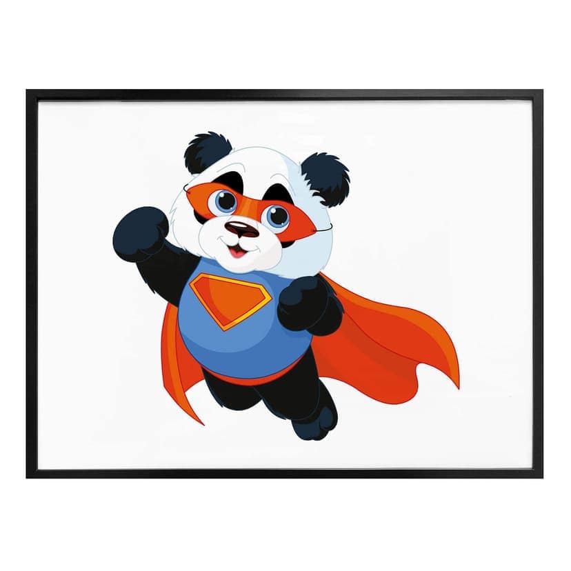 Plakat Super Panda