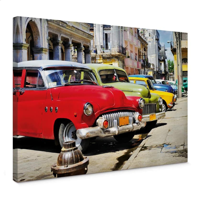 Obraz na płótnie Cuba Cars