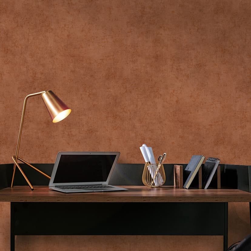 Tapeta flizelinowa SHINY CONCRETE Elle Decoration 4, terakota