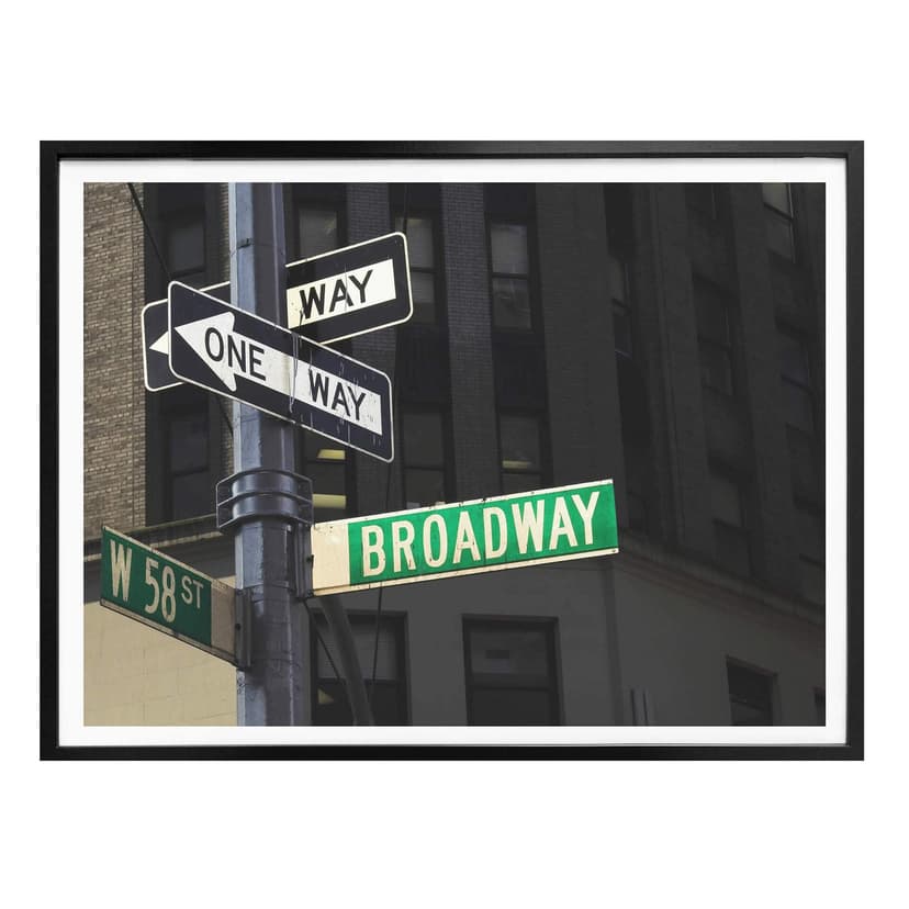 Plakat Broadway