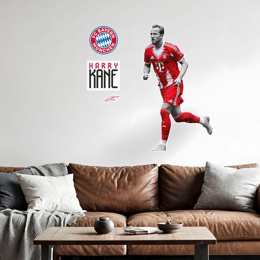 Naklejka na ścianę zawodnik FC Bayern Harry Kane 2025/26