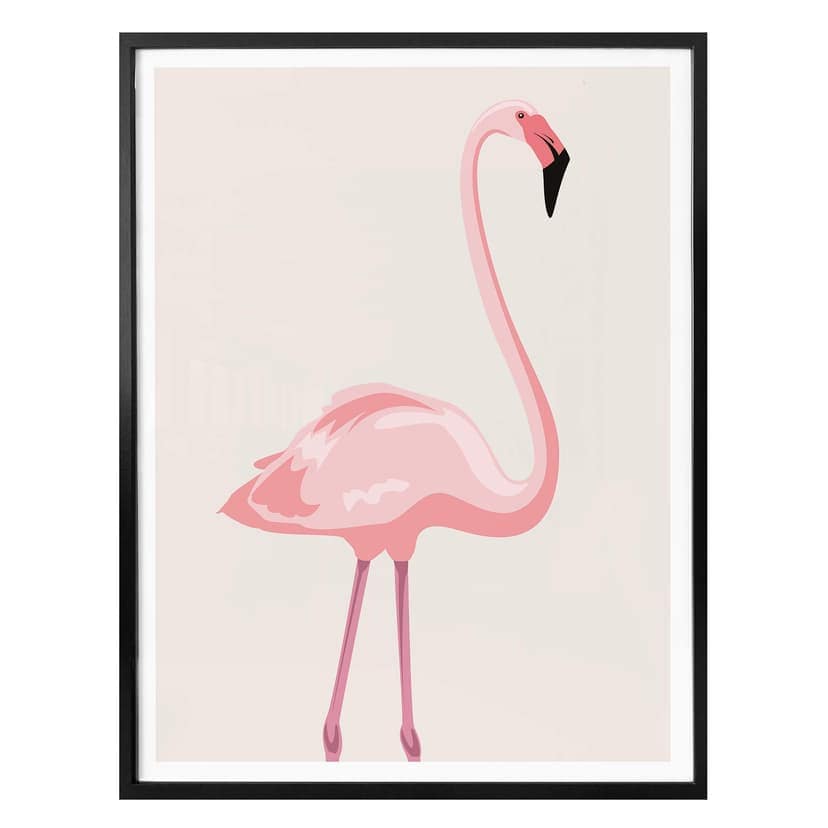 Plakat Flamingo 01