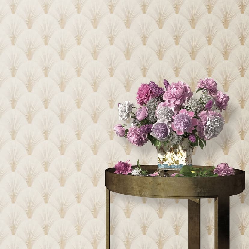 Tapeta flizelinowa AVANTGARDE Elle Decoration 4, kremowa