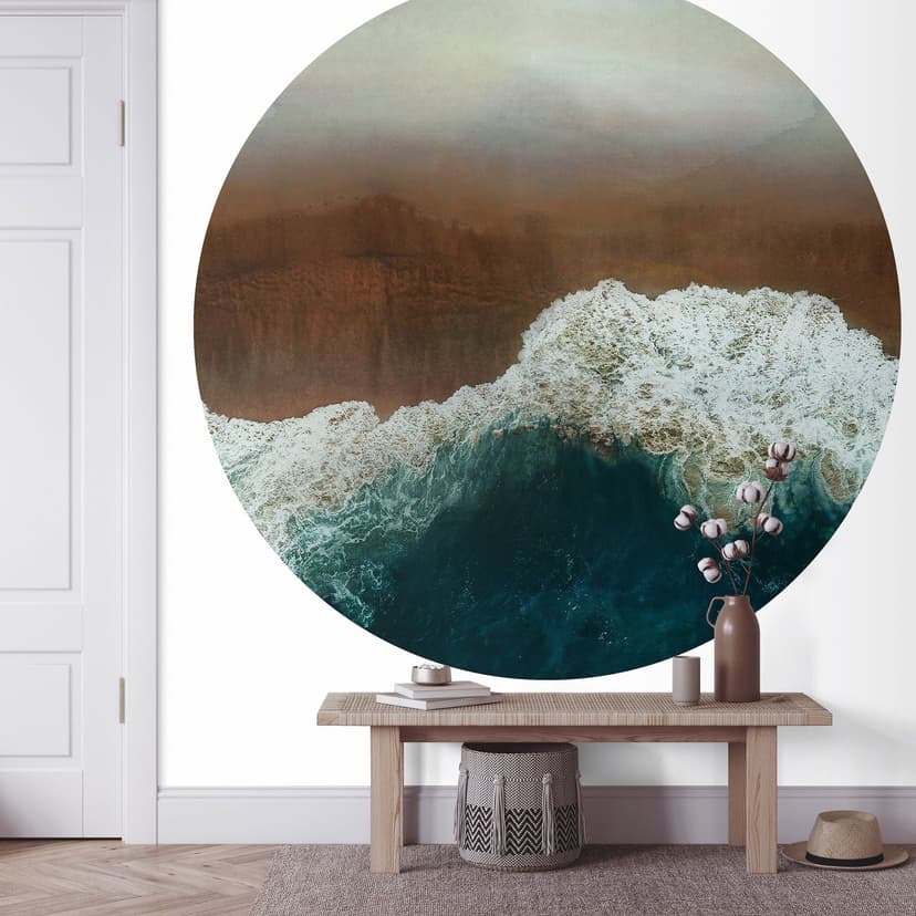 Tapeta cyfrowa Spume w formacie 1,4 m x 1,4 m Fashion for Walls 4 autorstwa Guido Maria Kretschmer