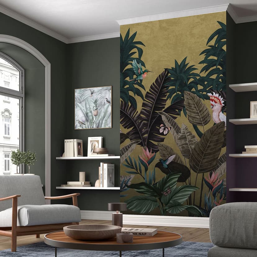 Tapeta cyfrowa Tropical Twilight w formacie 1.5x2.7m Fashion for Walls 4 autorstwa Guido Maria Kretschmer