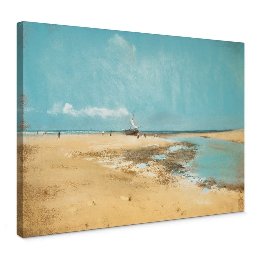 Obraz na płótnie Degas - Plaża podczas odpływu