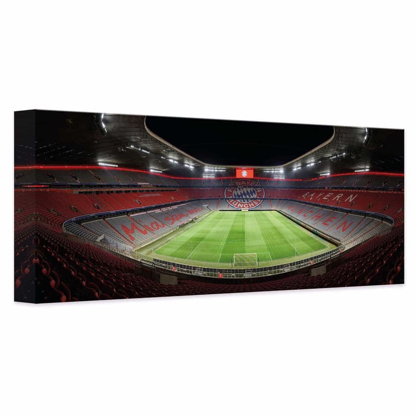 Obraz na płótnie Stadion FCB nocą
