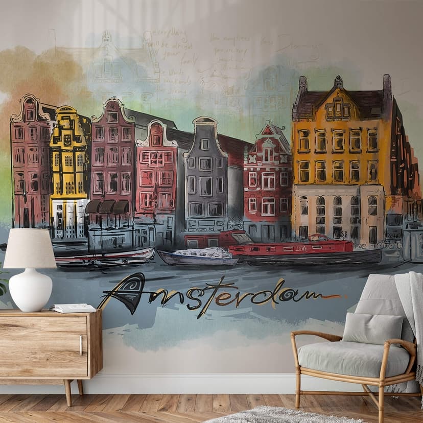 Fototapeta Amsterdam - Pokochaj swoje miasto