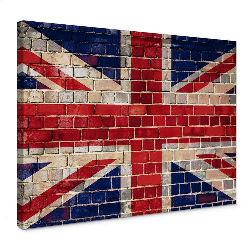 Obraz na płótnie Union Jack Wall