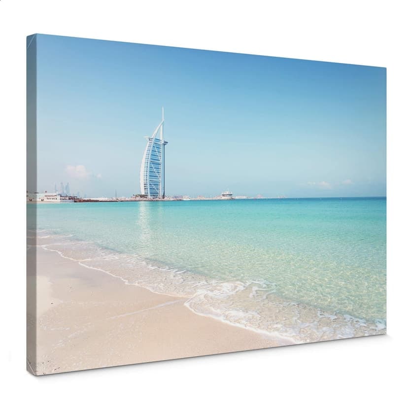 Obraz na płótnie Colombo - Na plaży w Dubaju