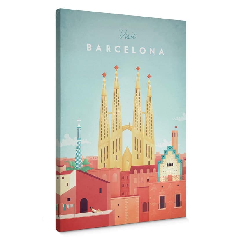 Obraz na płótnie Rivers - Barcelona