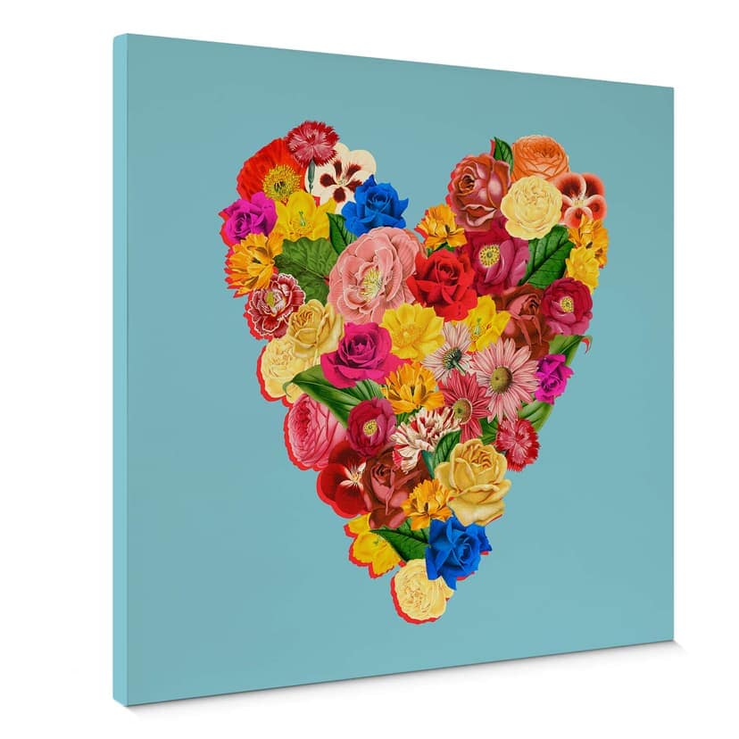 Obraz na płótnie Frida Floral Studio - Heart Floral