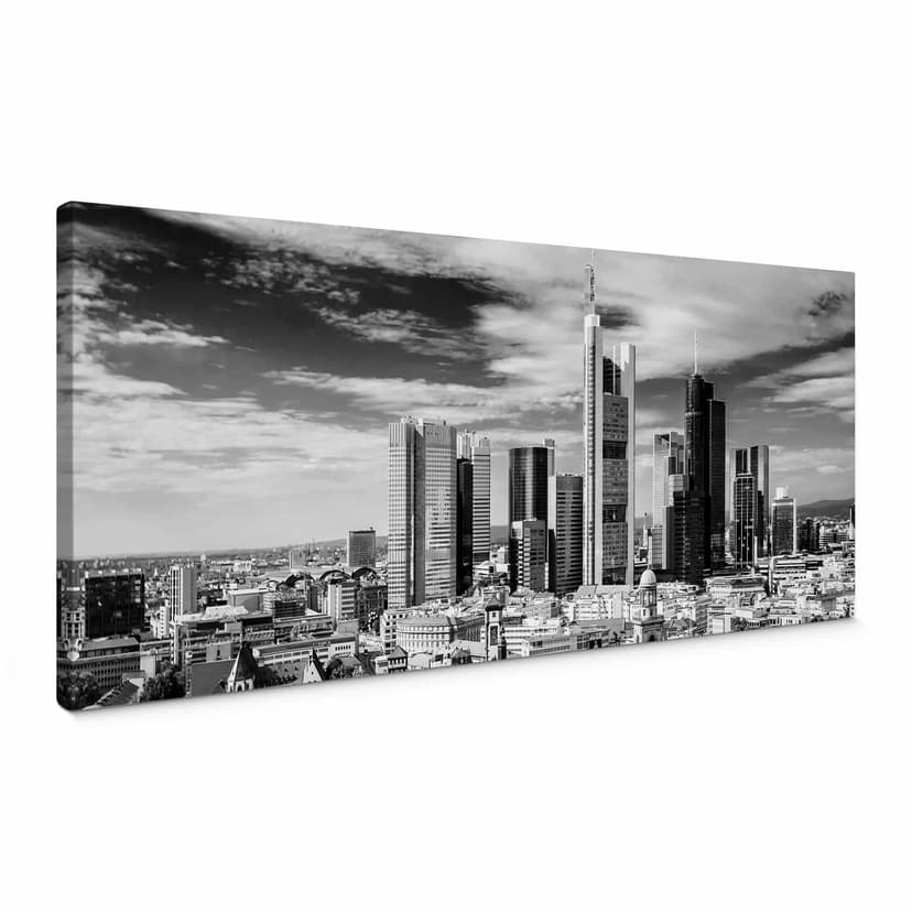 Obraz na płótnie Frankfurt skyline - Panorama