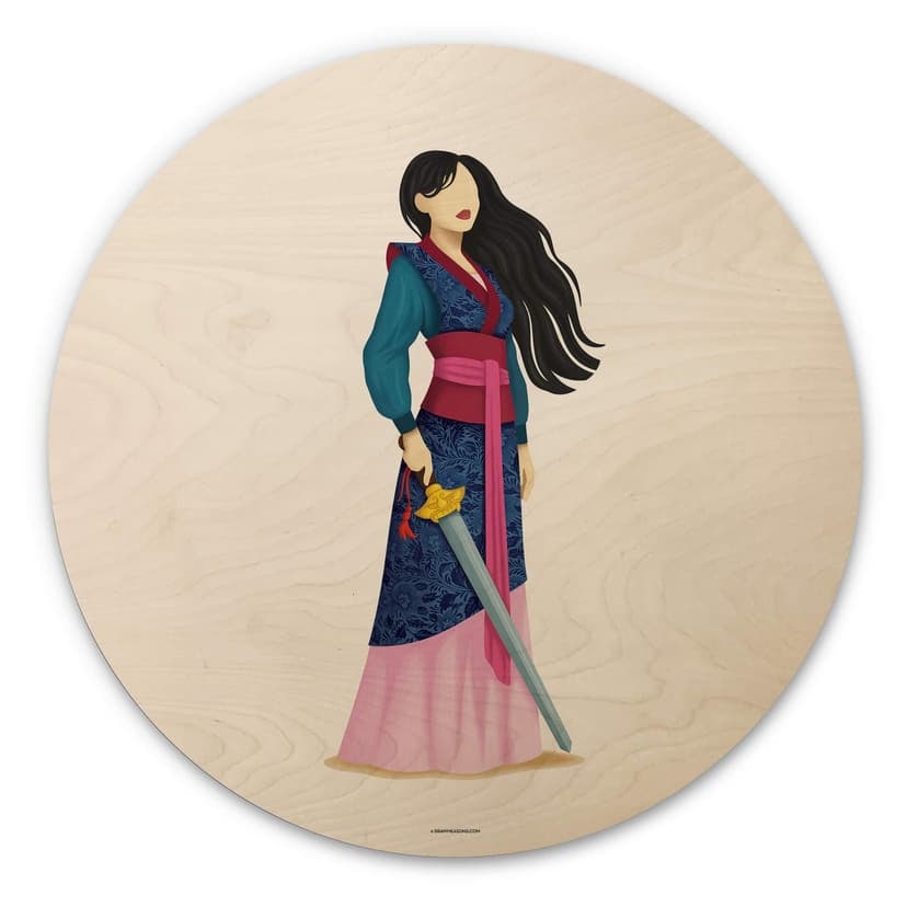 Obraz drewniany Tohmé - Mulan