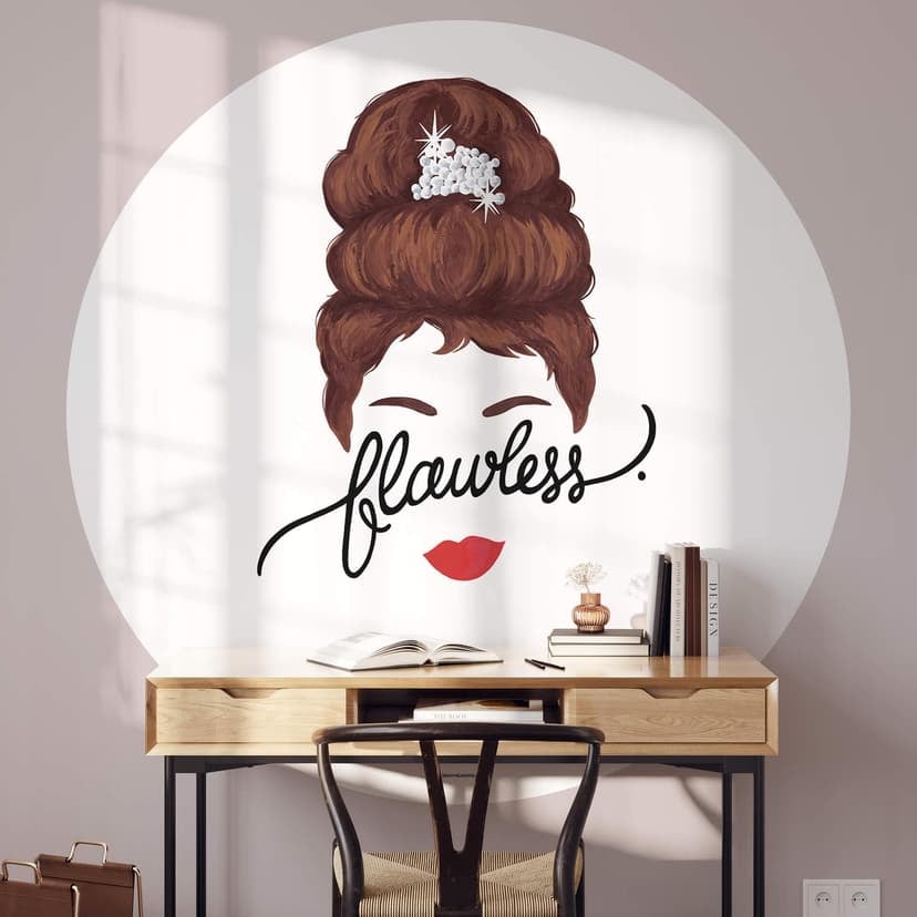 Fototapeta Round Tohmé - Audrey bez skazy - tapeta flizelinowa/tapeta flizelinowa samoprzylepna
