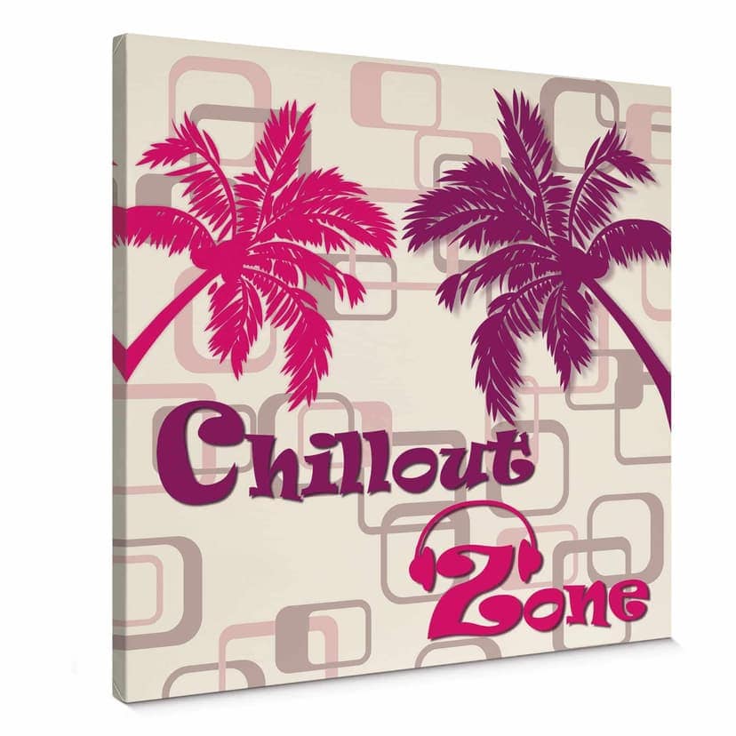 Obraz na płótnie Chillout Zone Pink