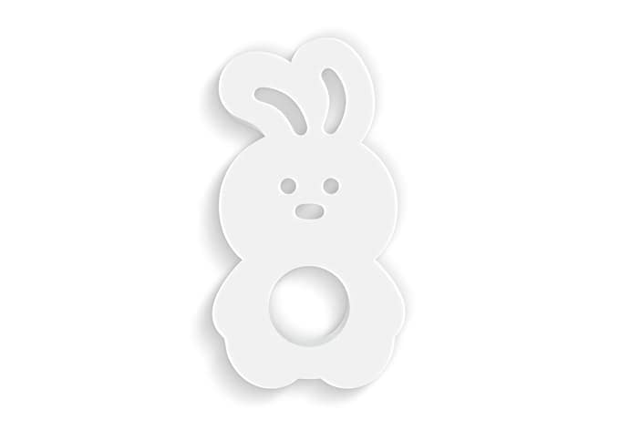 obrączka na serwetkę 3D królik