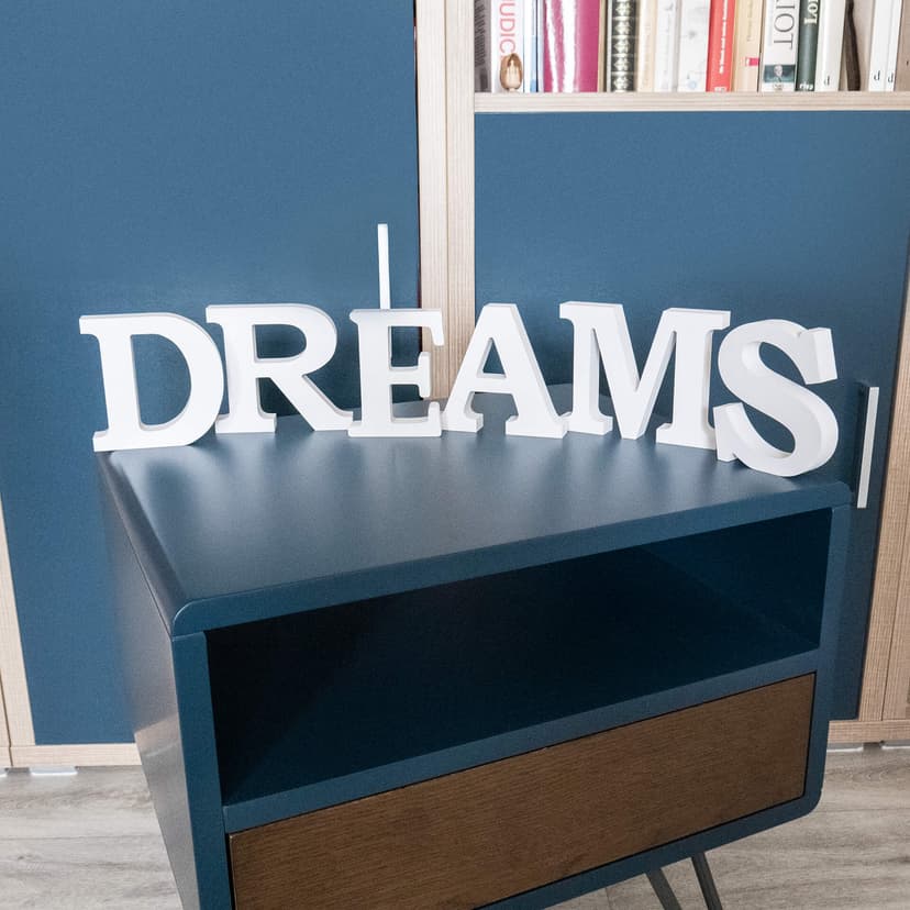 Litery ozdobne 3D Dreams 1