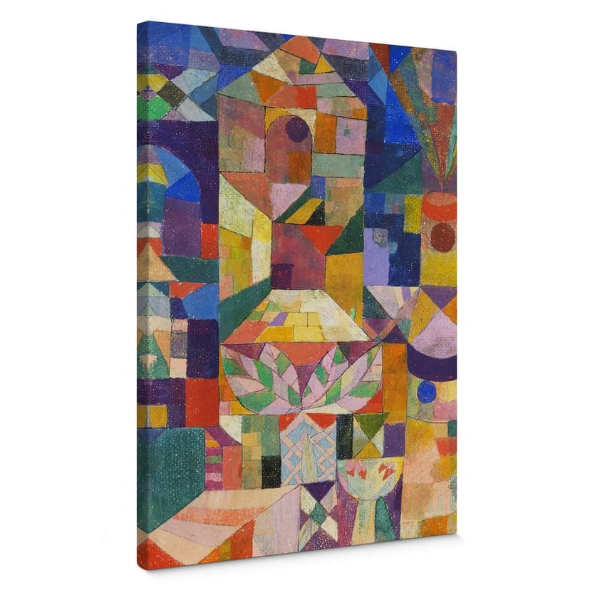 Obraz na płótnie Klee - Ogród zamkowy