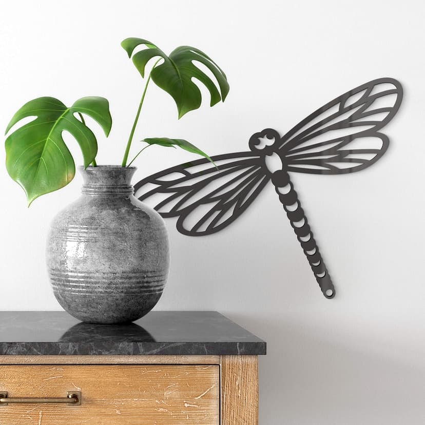 Akrylowa dekoracja Ważka origami