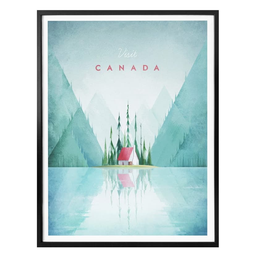Plakat Rivers - Kanada