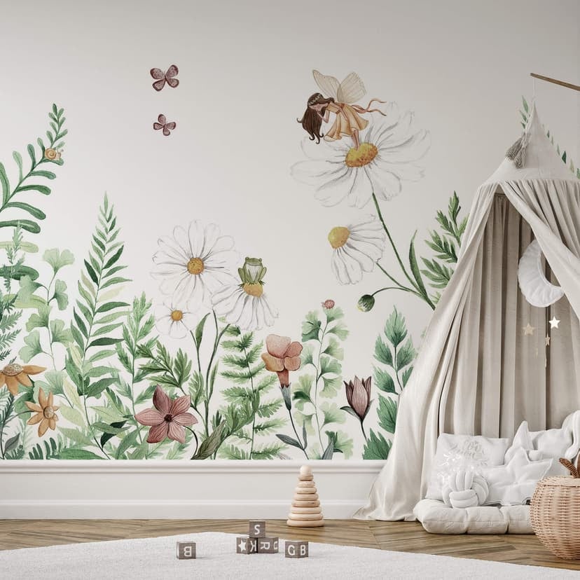 Kikki Belle - Fototapeta z bajkowym ogrodem