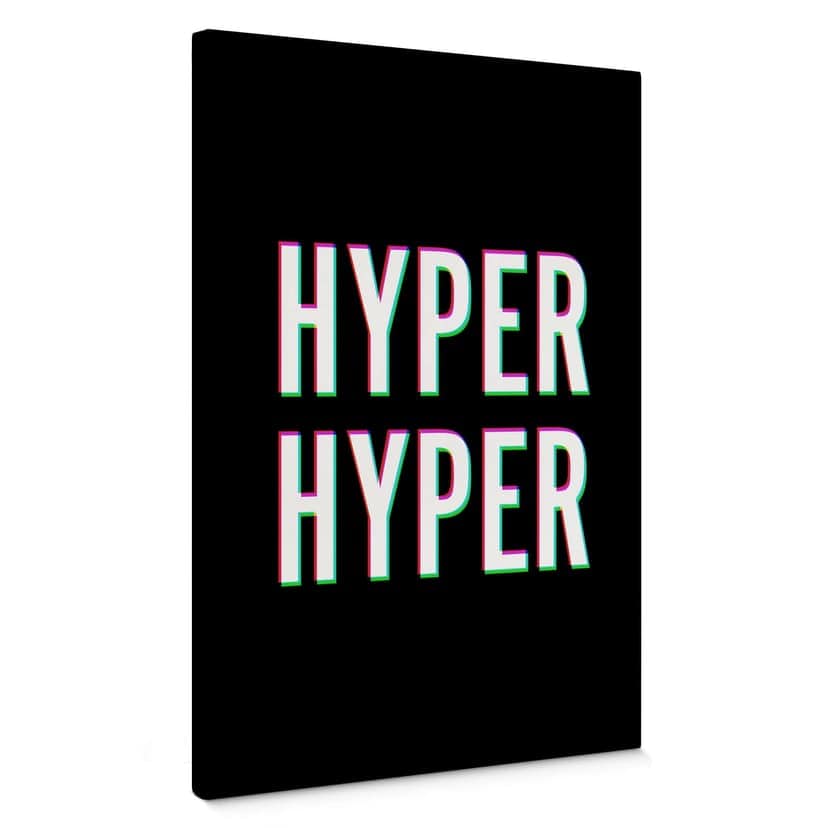 Obraz na płótnie Hyper Hyper - Efekt usterki