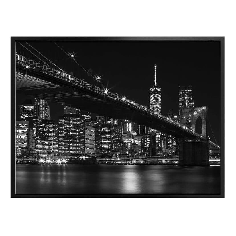 Plakat New York nocą