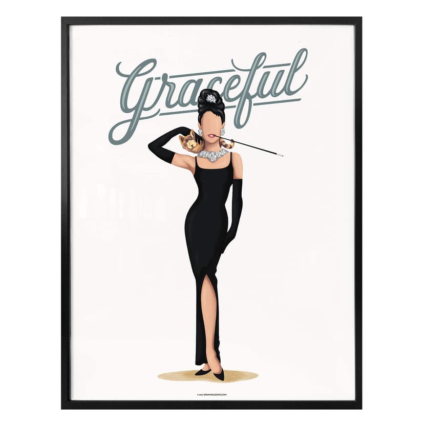 Plakat Tohmé - Audrey