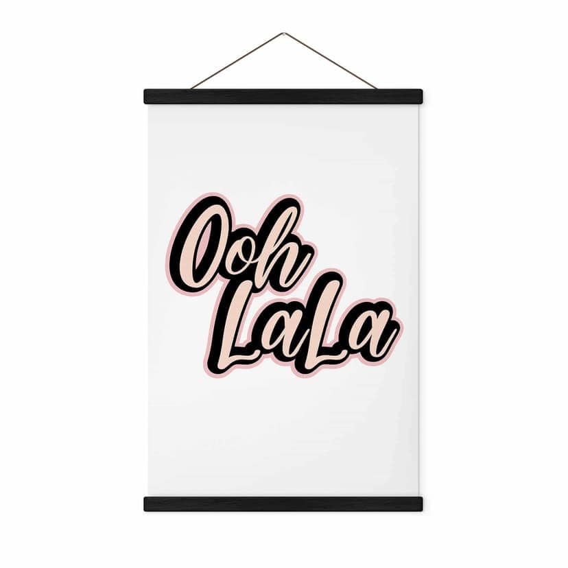 Obraz tkaniny Oh La La