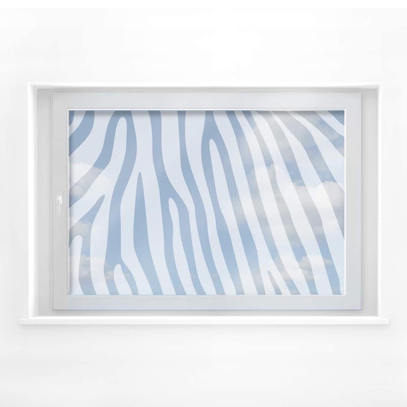 Dekoracja okienna zebra Próbki 1