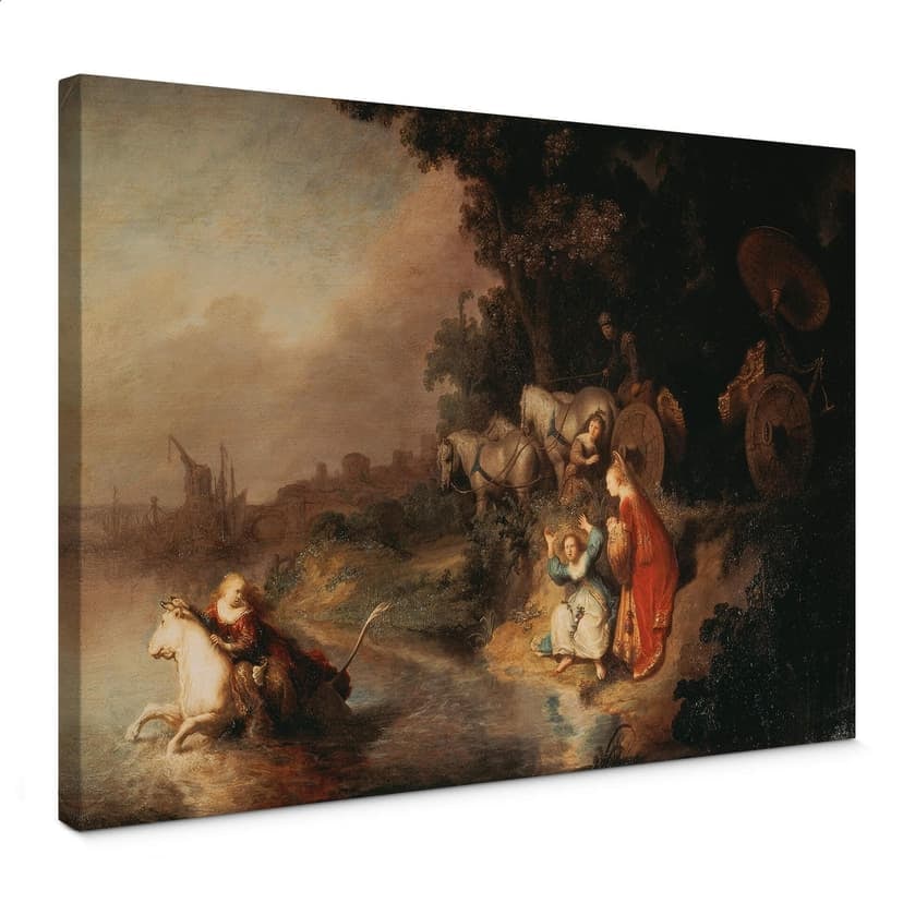 Obraz na płótnie Rembrandt - Gwałt na Europie