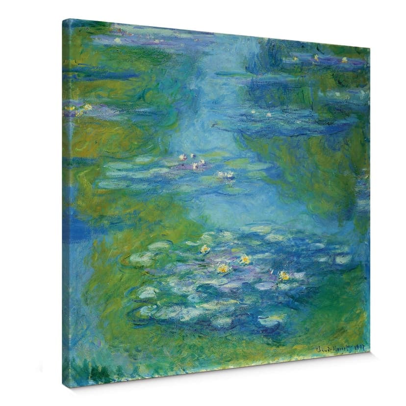 Obraz na płótnie Monet - Lilie wodne 1907 r