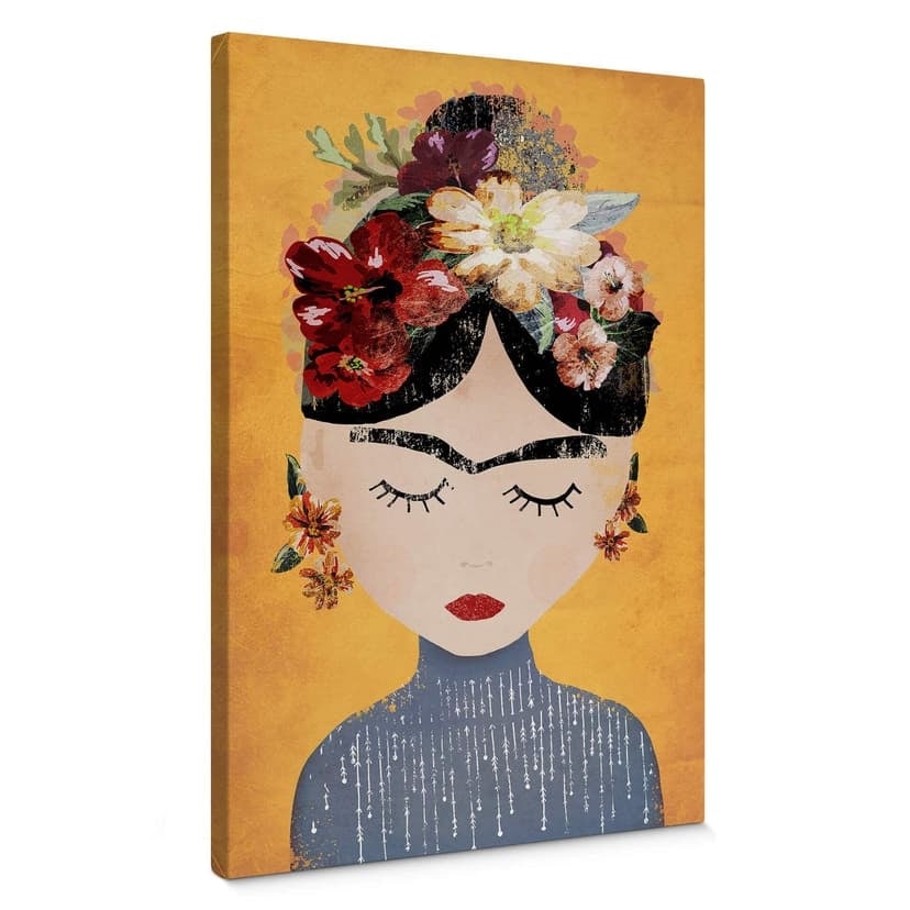 Obraz na płótnie Treechild - Flowery Frida