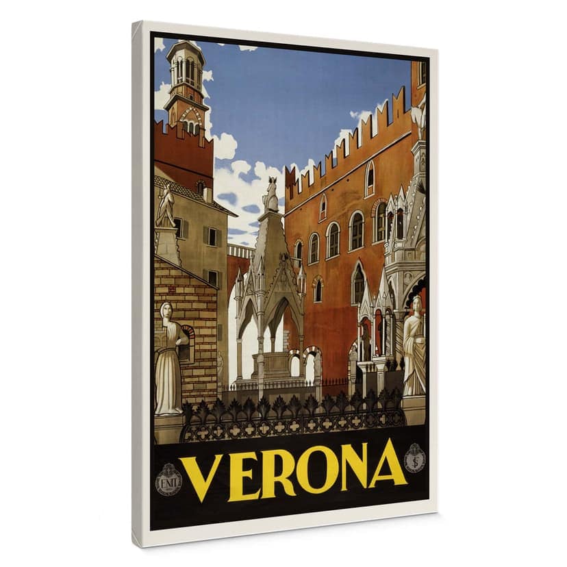 Canvas Vintage Travel - Werona