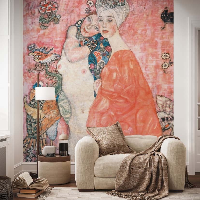 Fototapeta z nadrukiem - Klimt - Dziewczyny