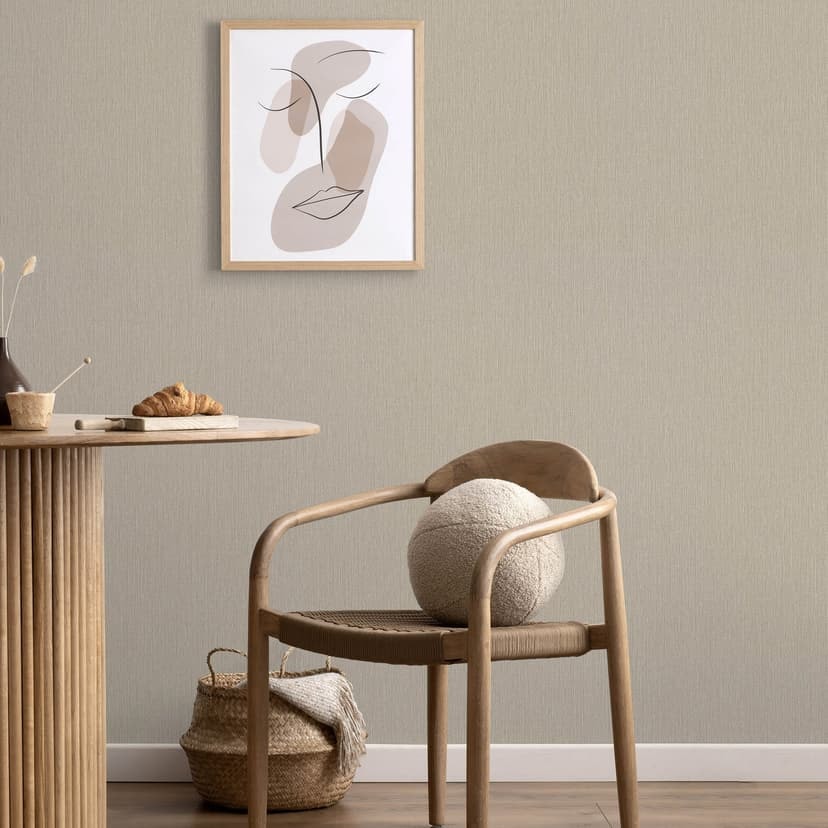 Guido Maria Kretschmer tapeta jednostkowa Echo & Soft Loom Fashion for Walls 5 taupe