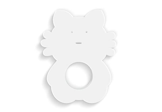 obrączka na serwetkę 3D kot