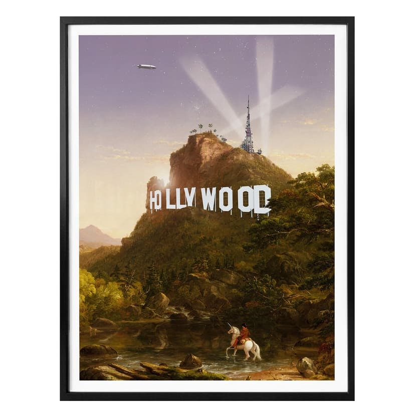 Luźny plakat - Hollywood