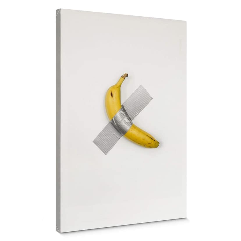 Obraz na płótnie - Taped Banana