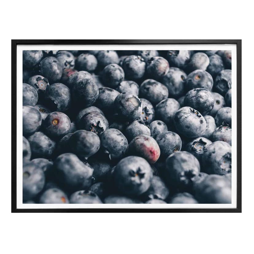 Plakat jagodowy