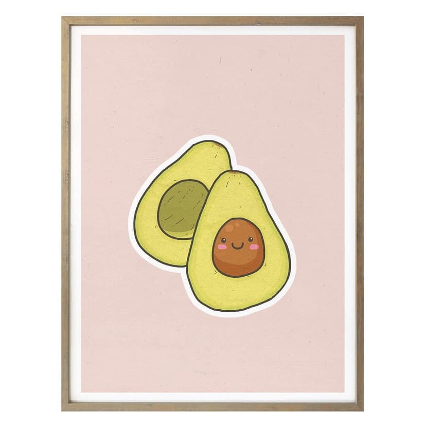 Plakat Happy Avocado