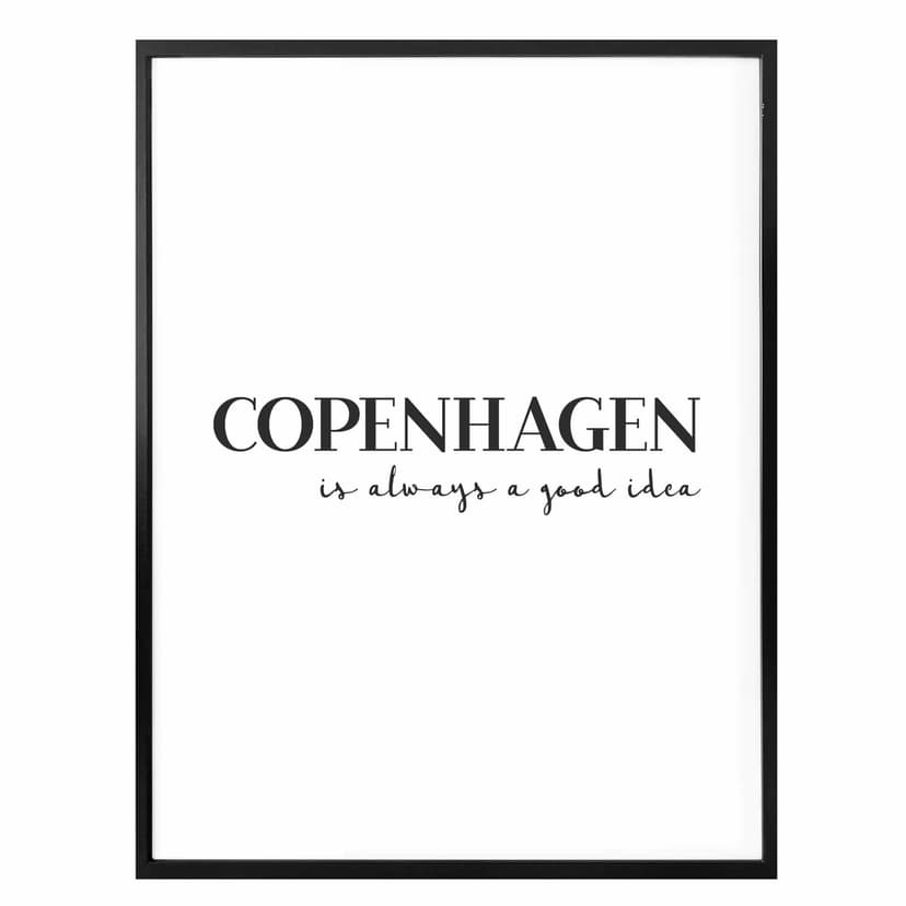 Plakat Kopenhaga