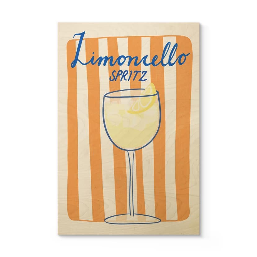 Plakat drewniany Limoncello Spritz - Fritsch