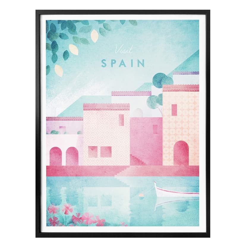 Plakat Rivers - Hiszpania