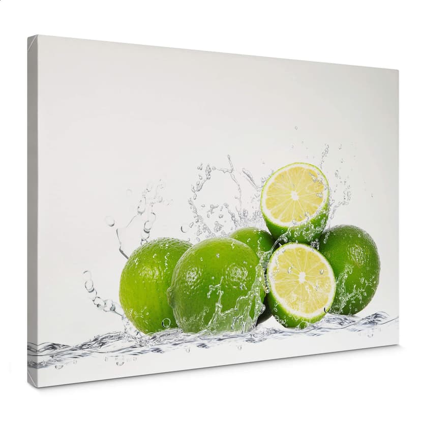 Płótno Splashing Limes