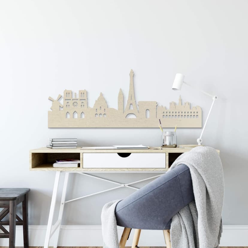 Okleina drewniana z topoli artystycznej - Skyline Paris