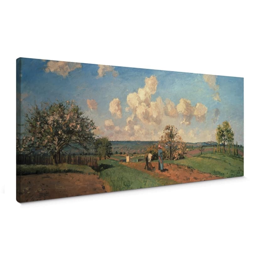 Obraz na płótnie Pissarro - Wiosna